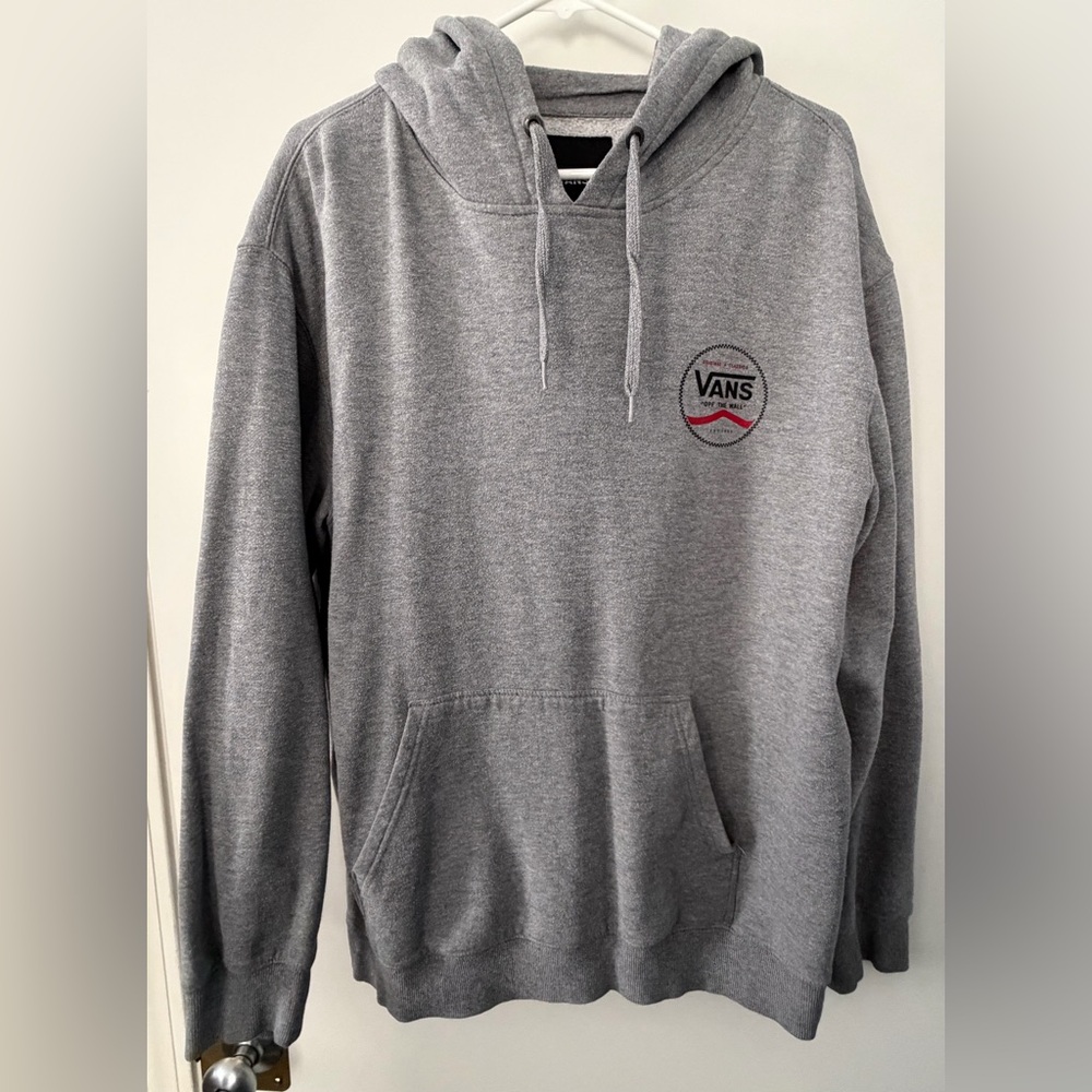 VANS HOODIE - LIMITED EDITION BOX LOGO PULLOVER - SIZE: X LARGE